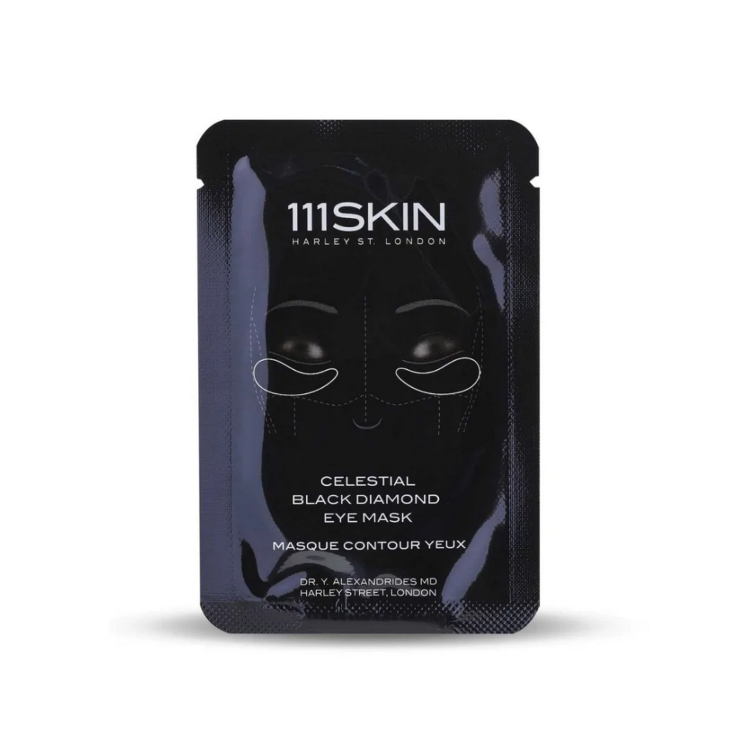 Celestial Black Diamond Eye Mask