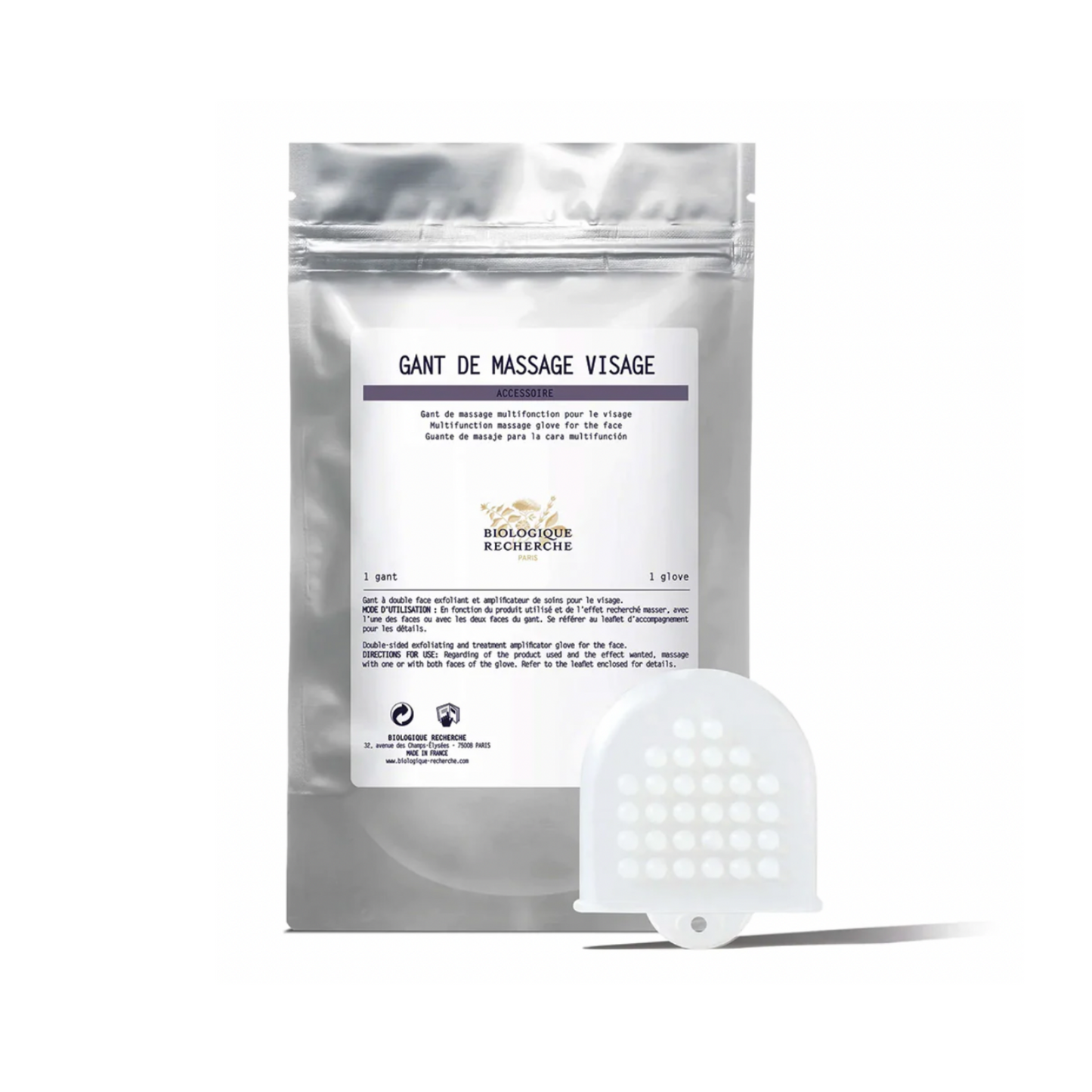 Gant de Massage Visage: Exfoliating Face Glove
