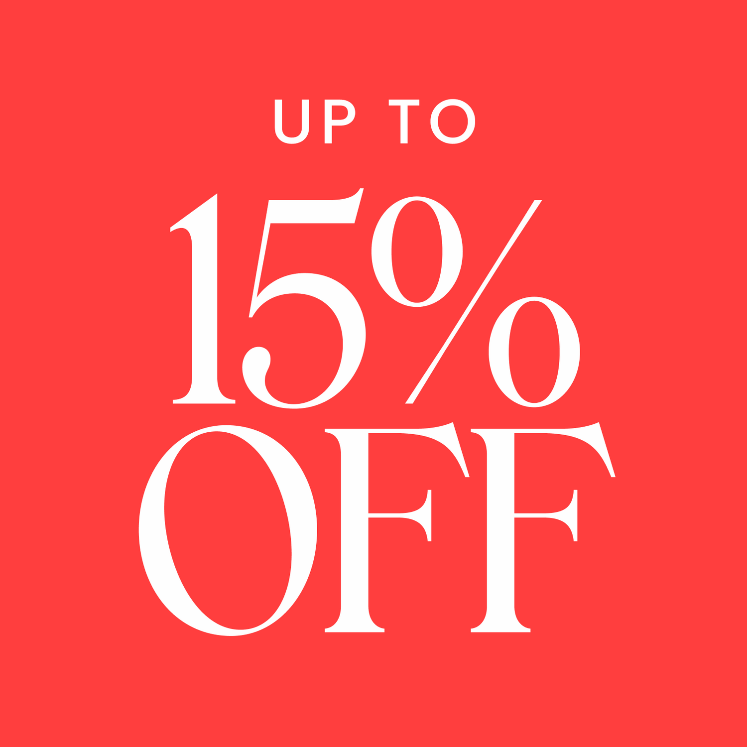 Shop 15% Off