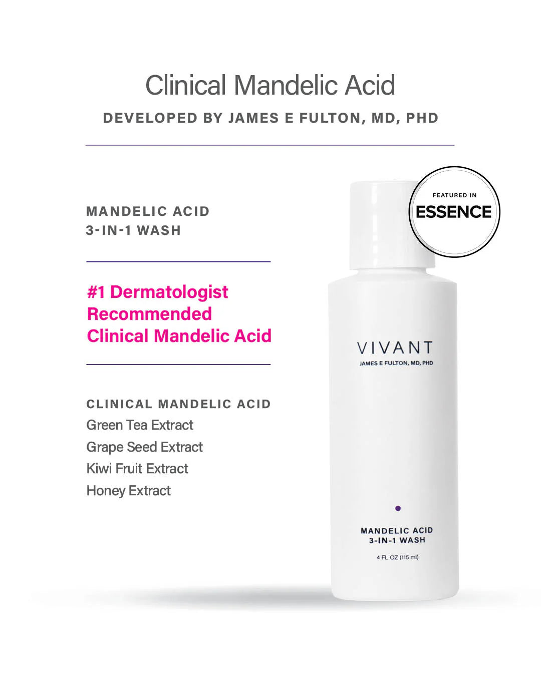 Mandelic Acid 3-in-1 Wash