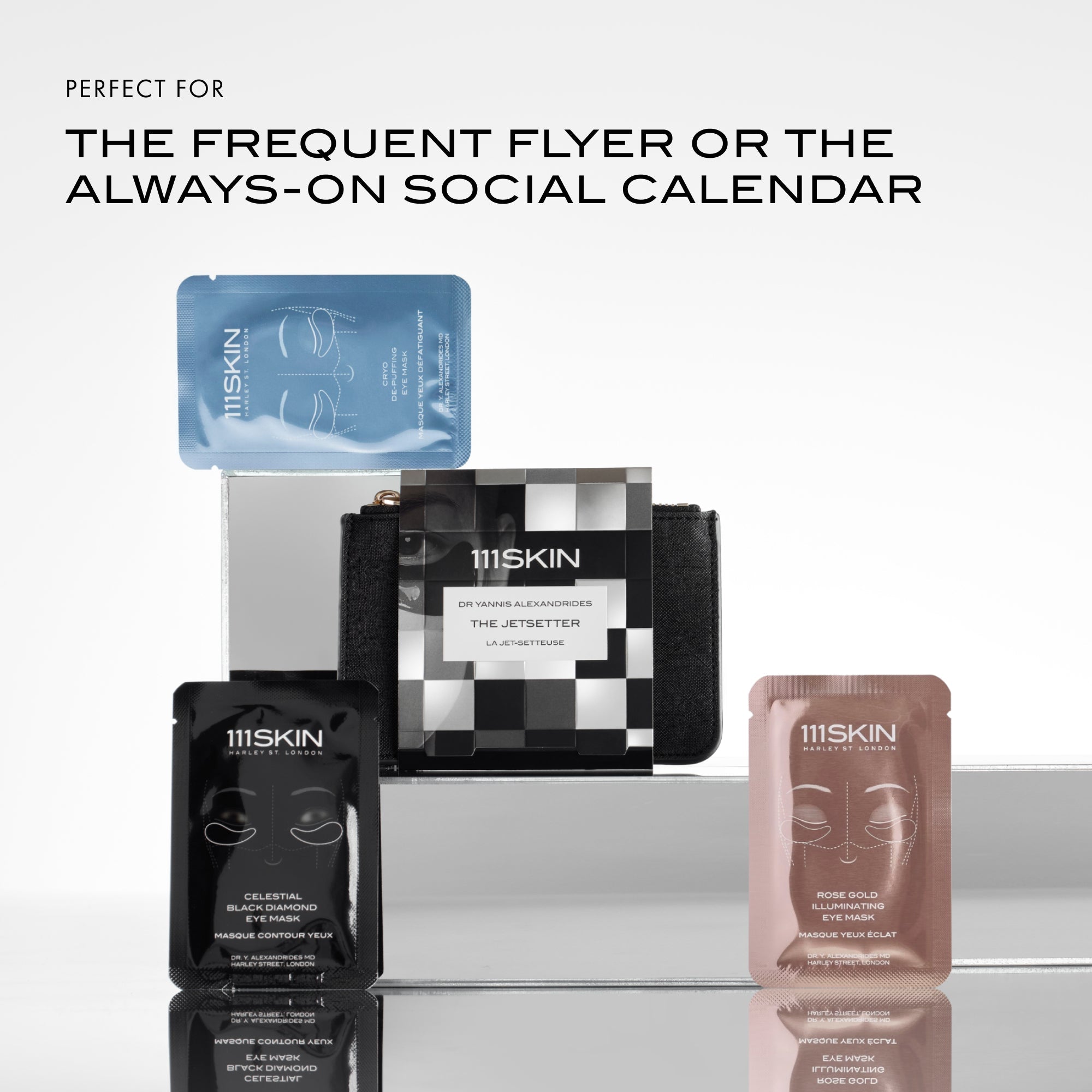 111SKIN The Jetsetter, perfect for the frequent flyer or the always-on social calendar