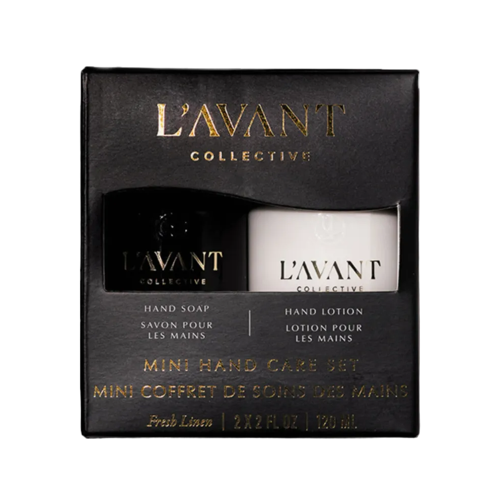 Mini Hand Care Set, Hand Soap + Hand Lotion - Fresh Linen
