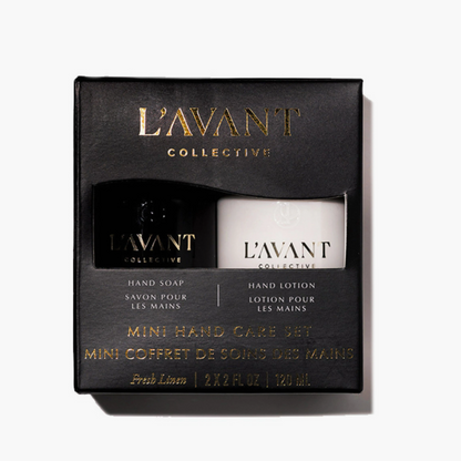 Fresh Linen Mini Hand Care Set - Hand Soap + Hand Lotion