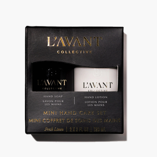 Fresh Linen Mini Hand Care Set - Hand Soap + Hand Lotion