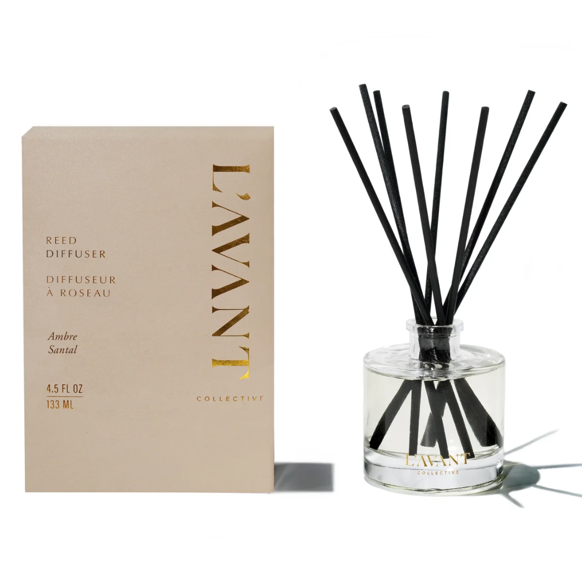 Reed Diffuser - Ambre Santal