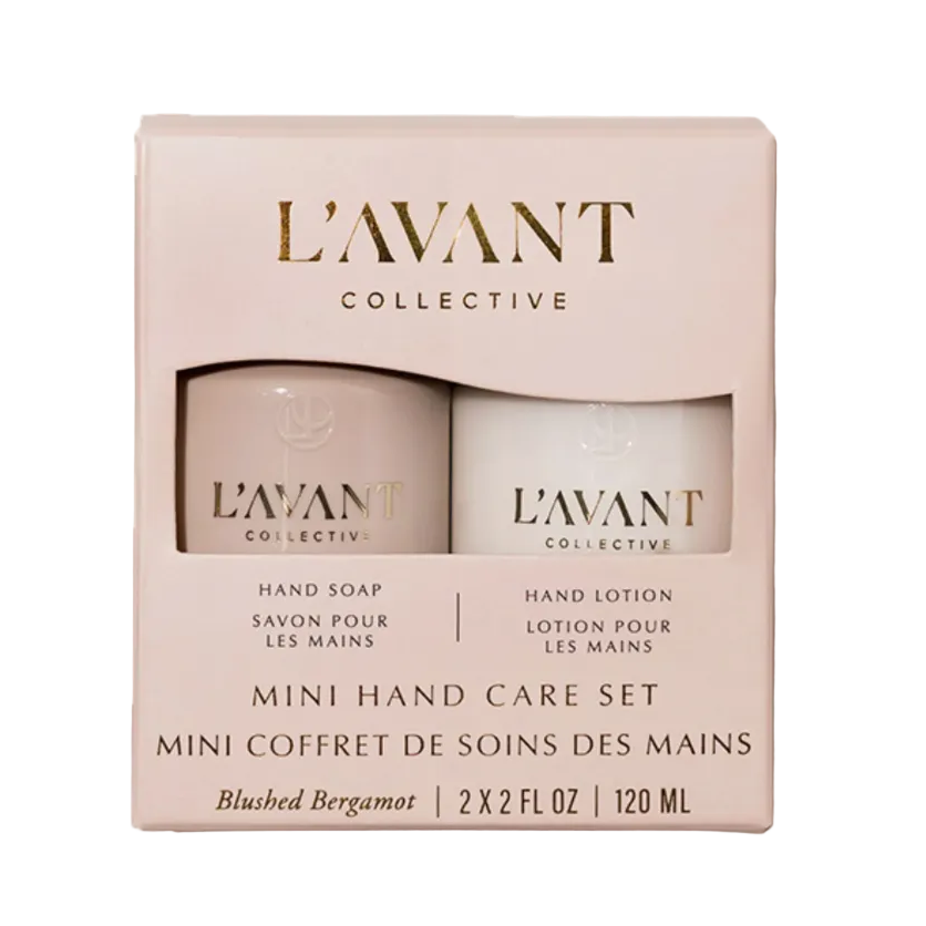 Mini Hand Care Set, Hand Soap + Hand Lotion - Blushed Bergamot
