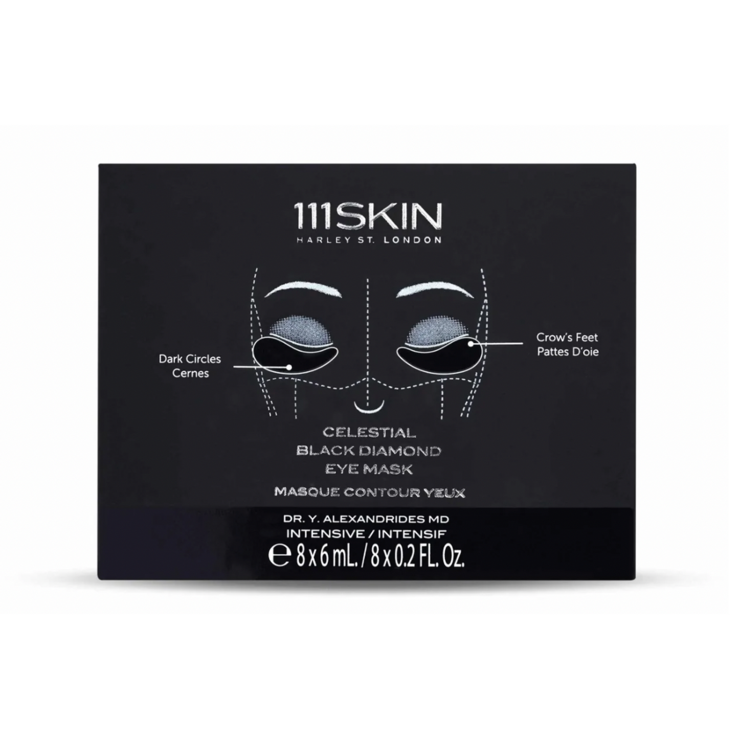 Celestial Black Diamond Eye Mask: Firming & Tightening Under-Eye Mask