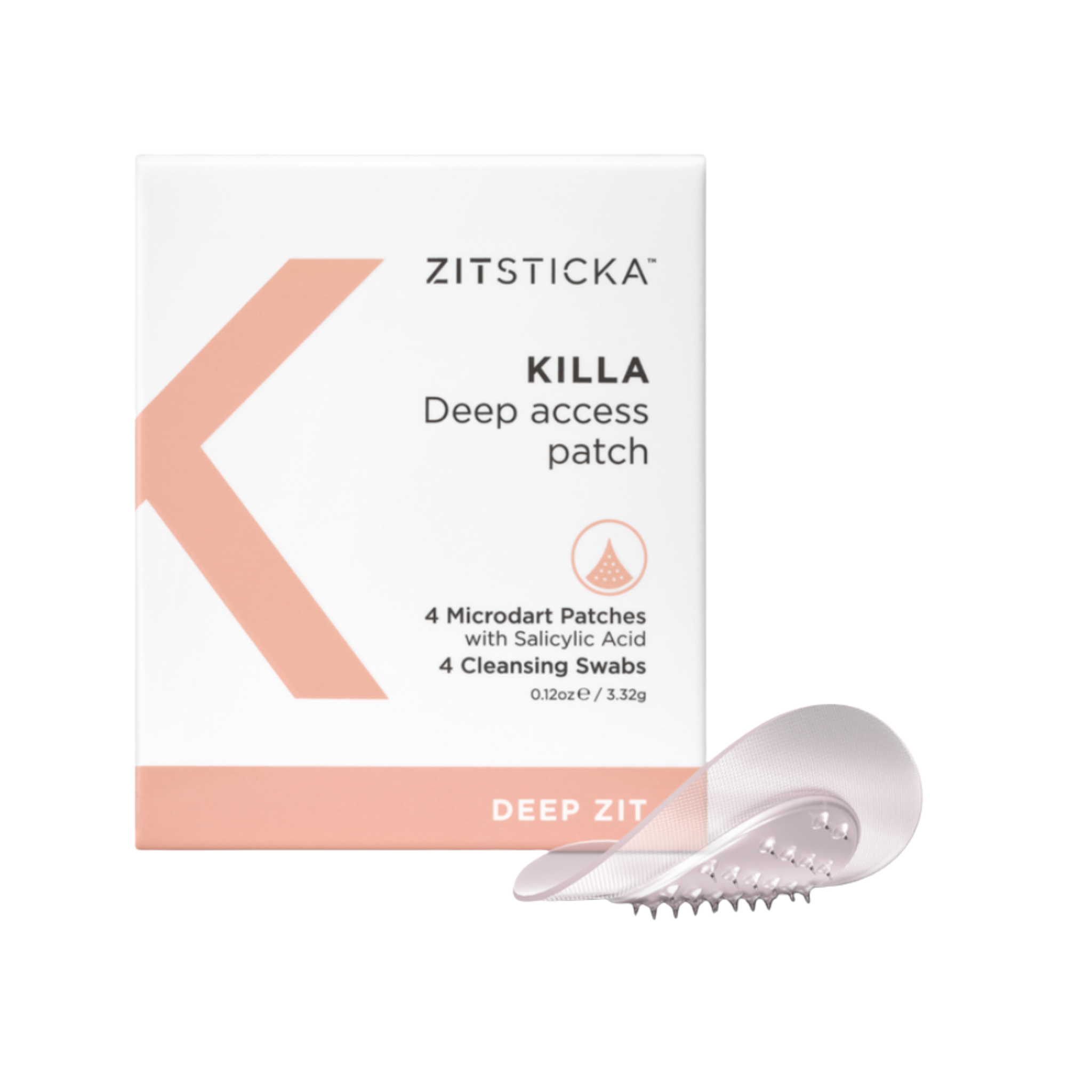 KILLA Kit Microdart Patch: Deep, Early-Stage Zit Treatment – Luxe ...